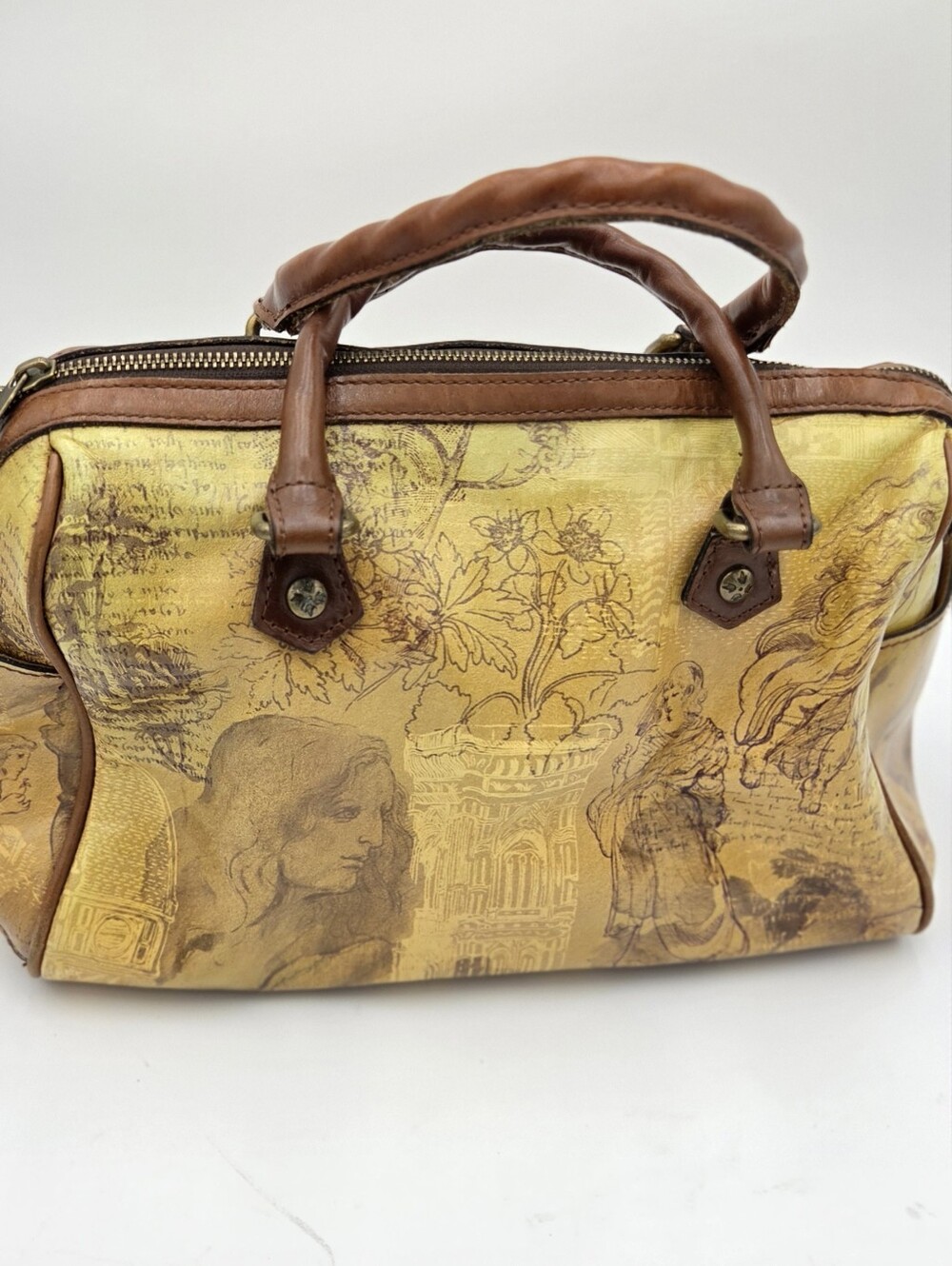 Patricia Nash Skye Satchel Leather Bag